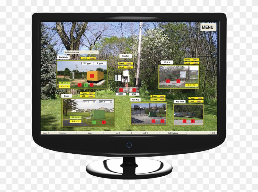 Download Transparent Png - Computer Monitor Clipart #4882601