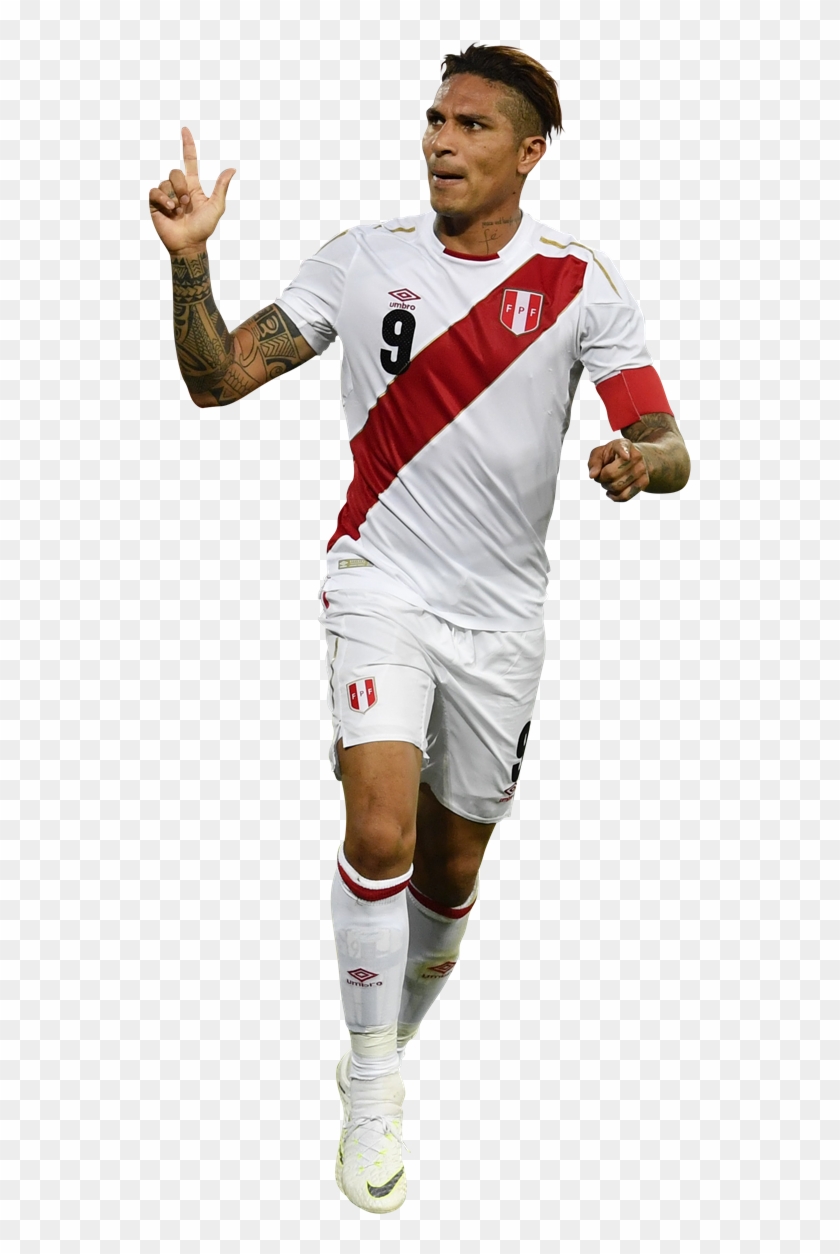 Paolo Guerrero Render - Paolo Guerrero Clipart - Png Download