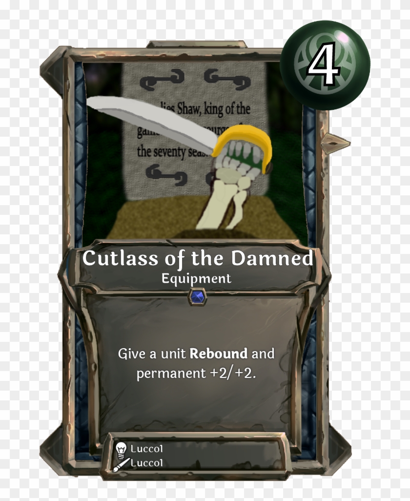 Cutlass Of The Damned Https - Badminton Clipart #4882820