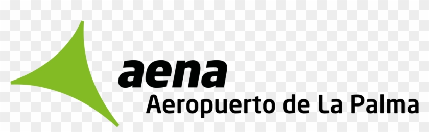 Aena La Palma Logo - Black-and-white Clipart #4882869