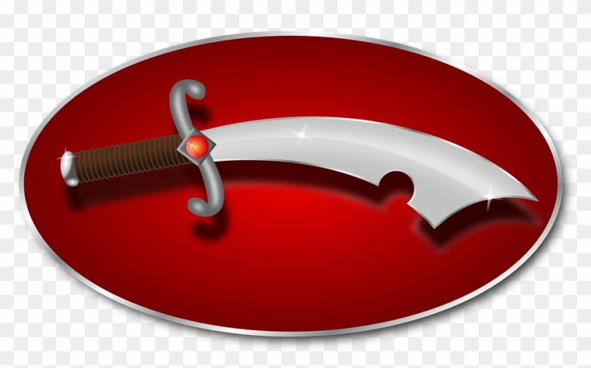 Sword, Weapon, Blade, Sharp, Cutlass, Hilt, Pirate - Illustration Clipart #4883405