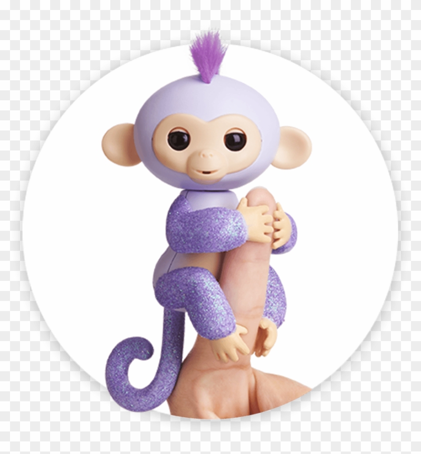 Fingerlings Monkey Glitter Kiki - Fingerlings Glitter Kiki Clipart