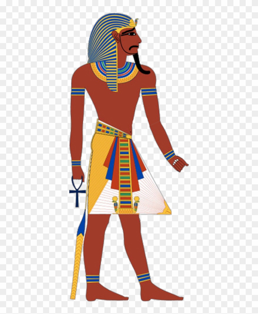Ancient Egypt Pharaoh Clothing Clipart