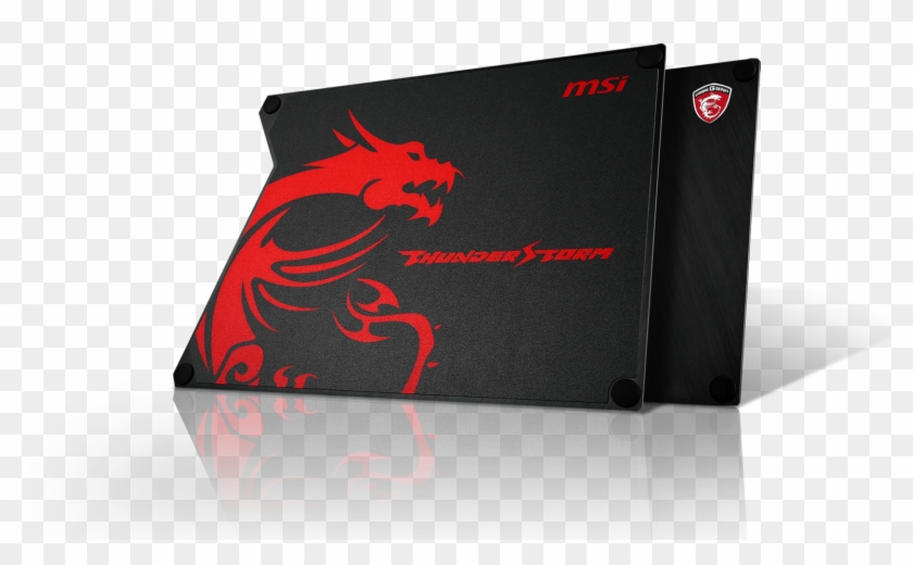Logo - Msi Thunderstorm Aluminum Gaming Mousepad Clipart #4884147