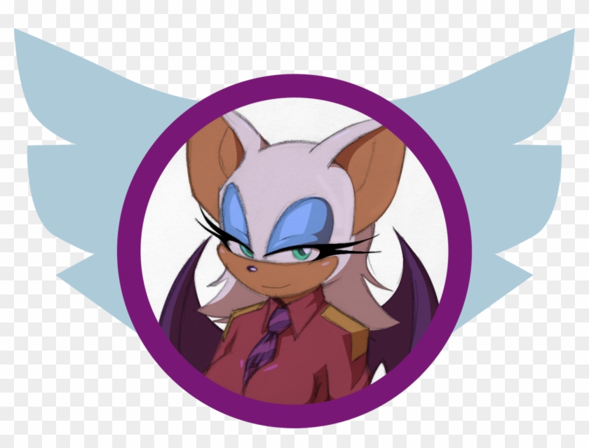 Judge Rouge The Bat - Cartoon Clipart #4884212