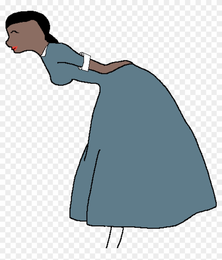 Bowing Girl - Cartoon Clipart