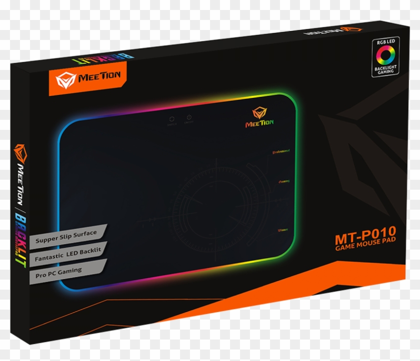 Backlit Gaming Mouse Pad - Mt P010 Clipart
