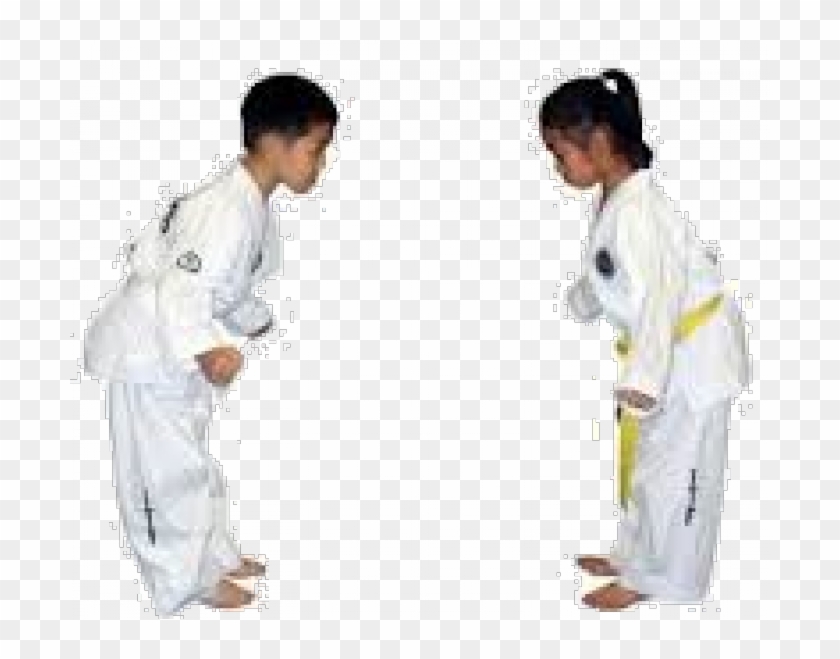 Dojo Etiquette - Bow Martial Arts Png Clipart #4884445