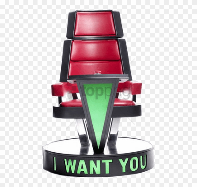 Free Png The Voice Png Png Images Transparent - Voice I Want You Chair Clipart #4884469