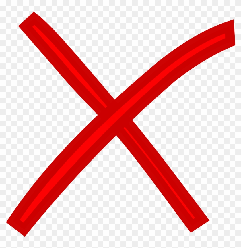 Cancel Png - Red X Button Png Clipart