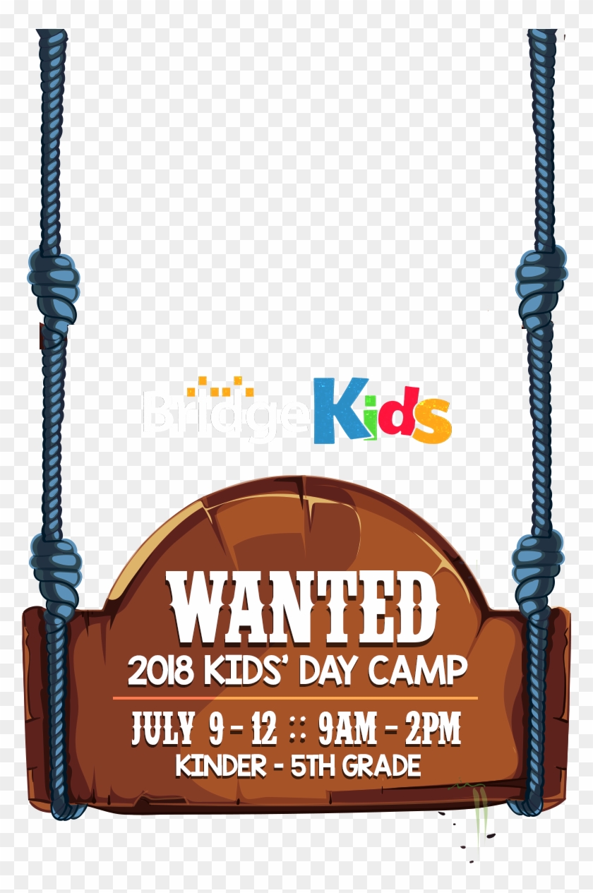 Kids Camp Sign - Poster Clipart #4886208