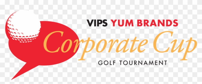 Vips Yum Golf Logo - Graphic Design Clipart #4886317