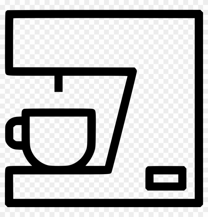 Png File Svg - Free Coffee Machine Icon Clipart #4886421