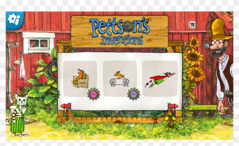 Pettson's Inventions Is A Quirky Puzzle App With An Clipart #4886423