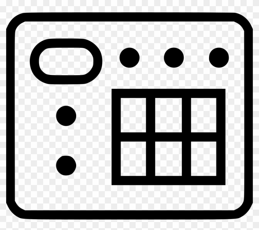 Png File Svg - Drum Machine Icon Png Clipart