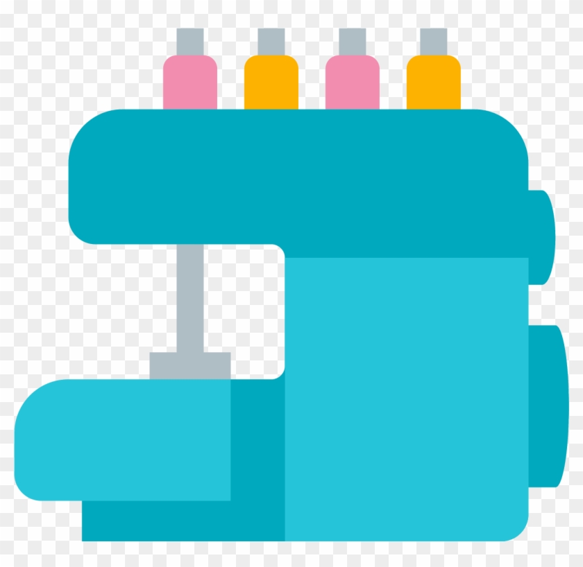 Overlock Machine Icon Clipart #4886684