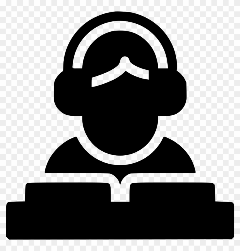 Dj Svg Png Icon Free Download Scalable Vector Graphics Clipart 4887160 Pikpng