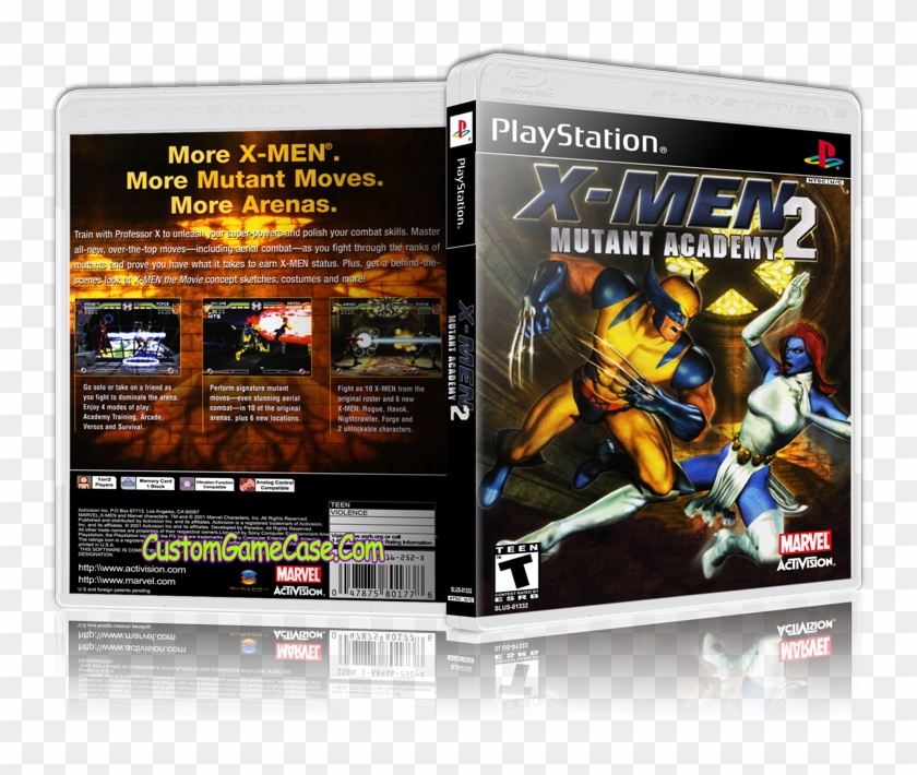 Download X Men Mutant Academy - X Men Mutant Academy 2 Psx Cover Clipart #4887249