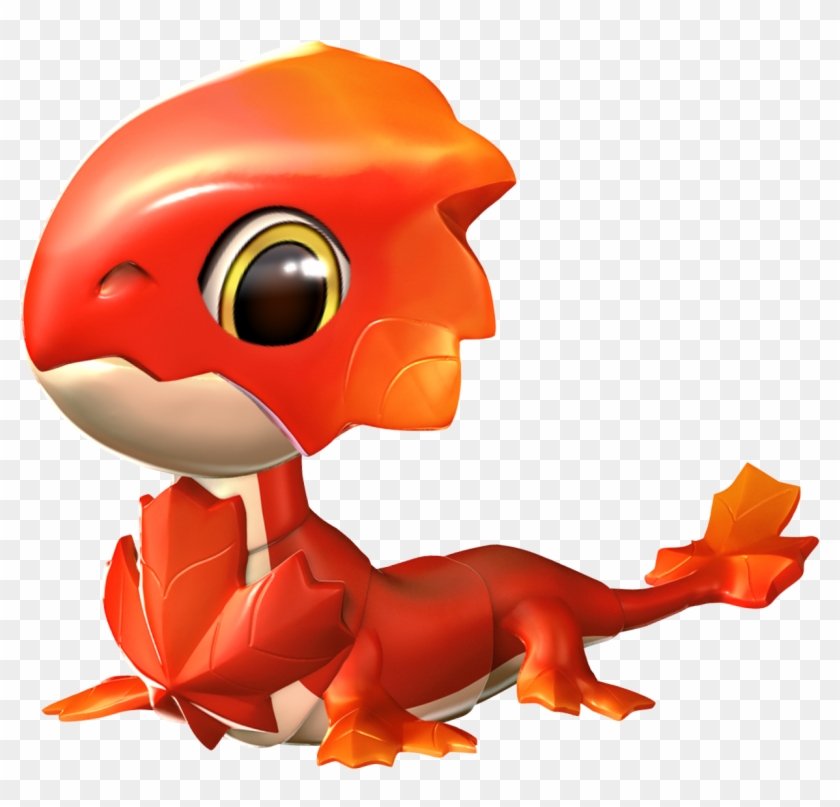 Maple Leaf Dragon Baby - Dragon Mania Legends Leaf Clipart
