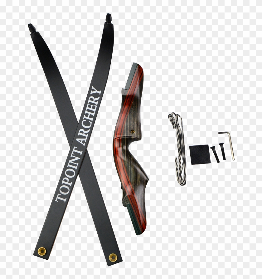 62" Archery Takedown Recurve Bow 20-50lbs Wooden Longbow - Recurve Bow Clipart