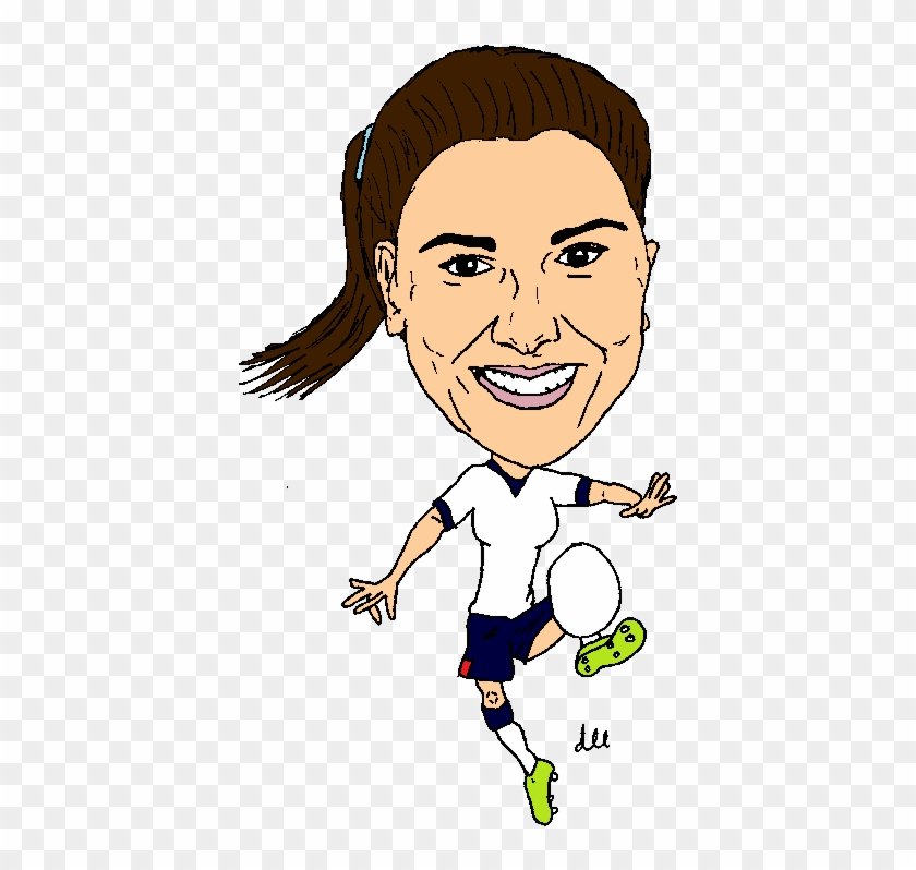 Alex Morgan - Cartoon Clipart #4888678