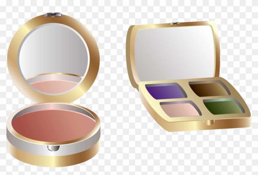 Makeup Clipartface Powdergirly - Eye Shadow - Png Download
