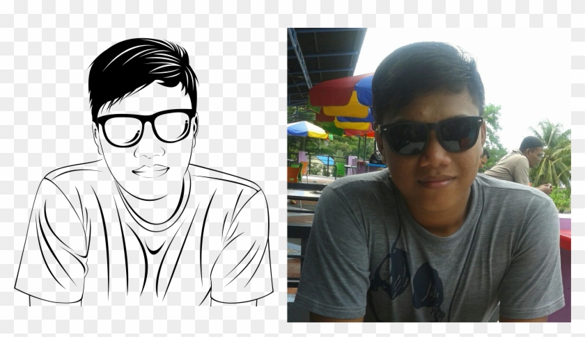 Lineart Gembul - Vacation Clipart