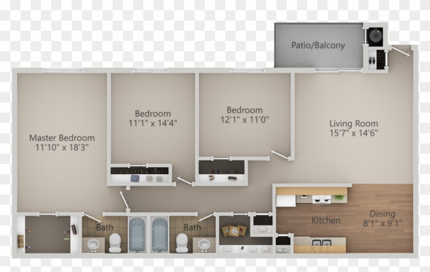 Floor Plan Clipart #4889272