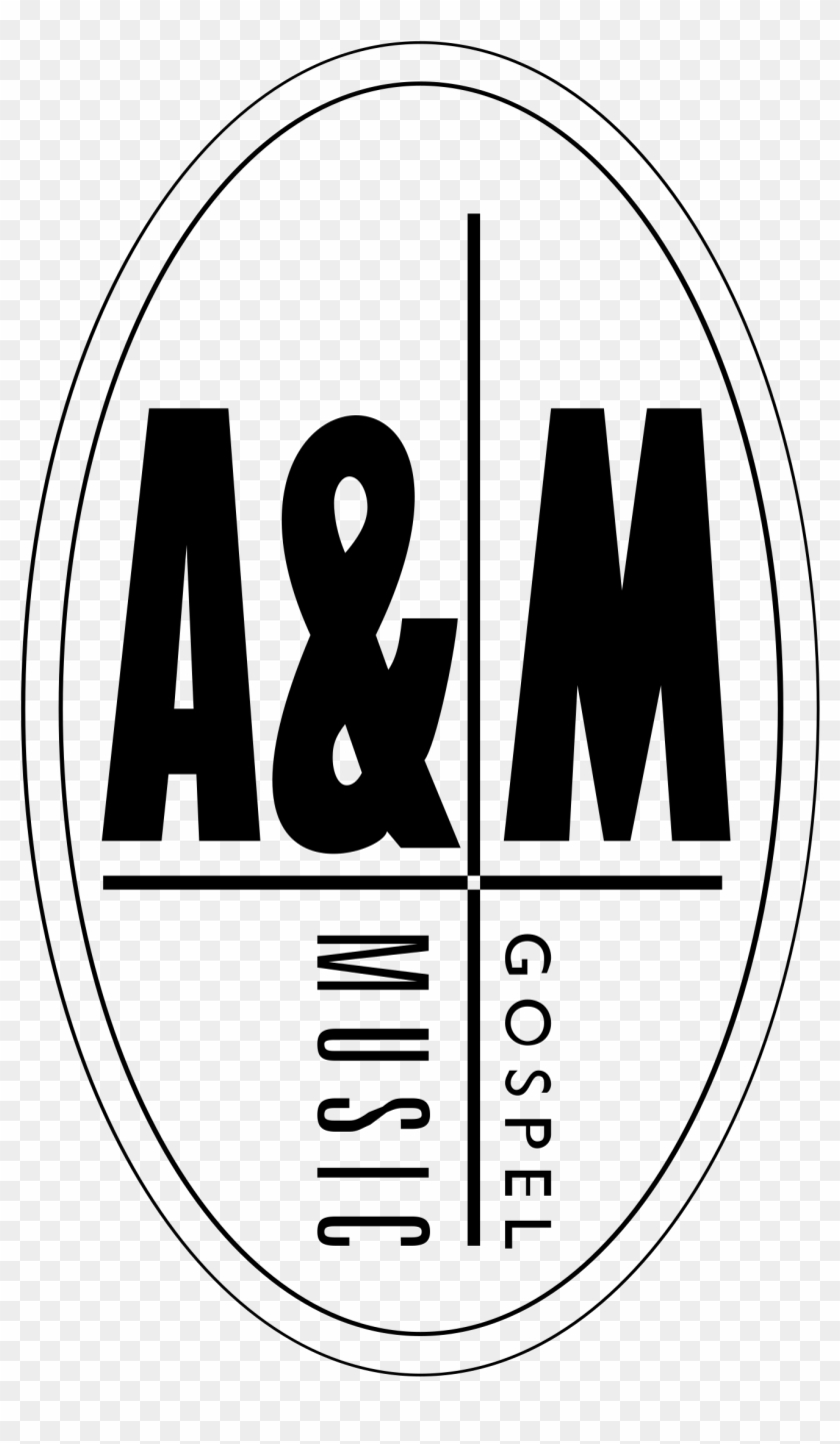 A&m Gospel Music Logo Png Transparent - Circle Clipart #4889314