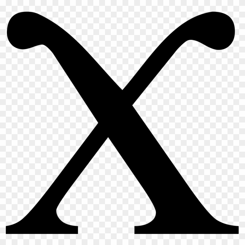 Latin Small Letter X With Two High Hooks Clipart #4889444