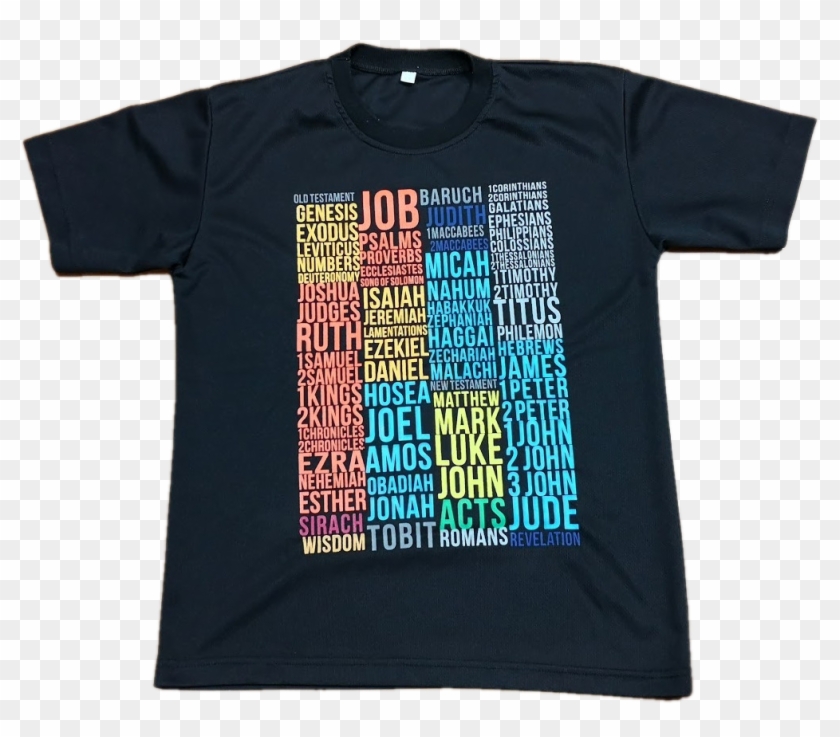 T Shirt Bible Books - Active Shirt Clipart