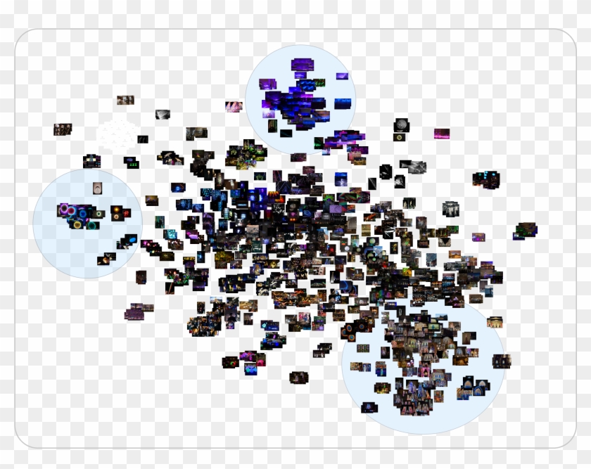 The Clustering Of Images Of Lumiere London - Illustration Clipart #4889678