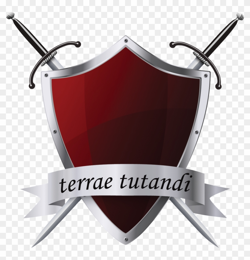 Vanguard Logo Png , Png Download - Shield With Two Swords Clipart #4889916