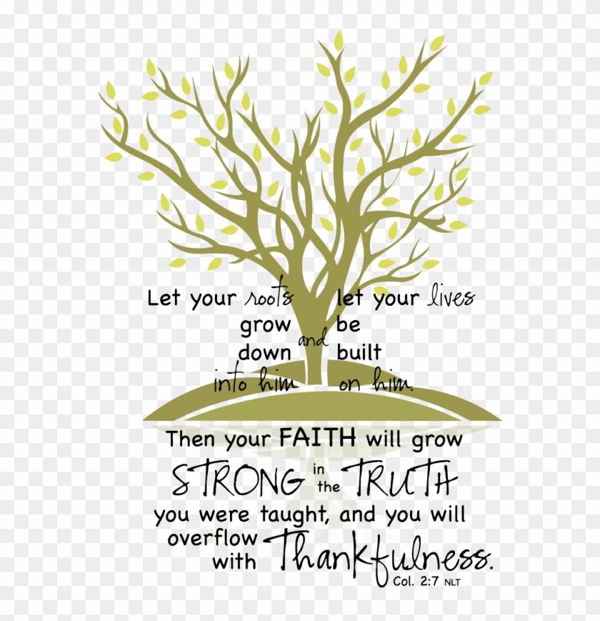 Reminders Of God's Design For Life - Tree Clipart #4890016