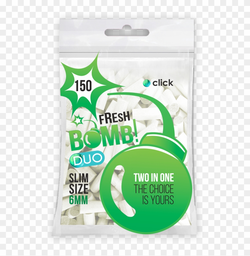 Menthol Cigarrete Filters With Capsule - Plastic Clipart