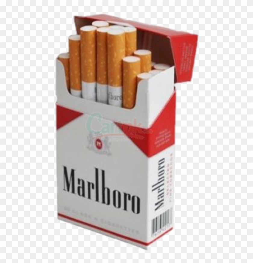 Marlboro Red 100s Cigarettes Clipart #4890274