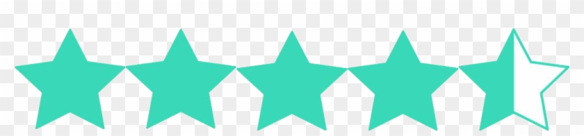 From The Moment I First Opened The File, I Was Very - 4 1 2 Star Rating Clipart #4890538