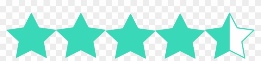 From The Moment I First Opened The File, I Was Very - 4 1 2 Star Rating Clipart