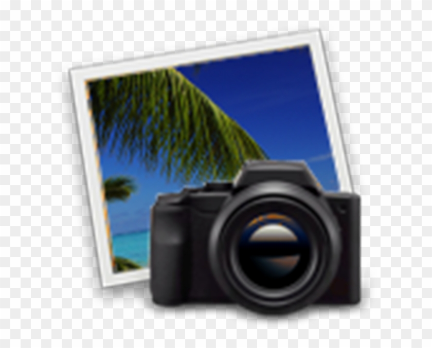 Backup To Flickr For Iphoto 4 - Black Iphoto Icon Clipart #4890663