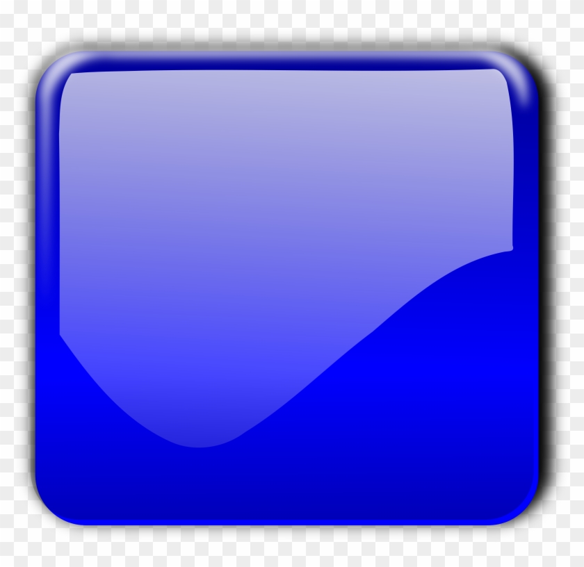 Cobalt Blue Clipart Computer Icons Public Domain Button - Icon Tombol Biru Png Transparent Png #4890686
