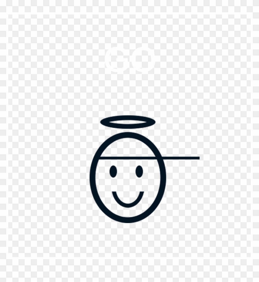 Go Button - Smiley - Smiley Clipart #4890879