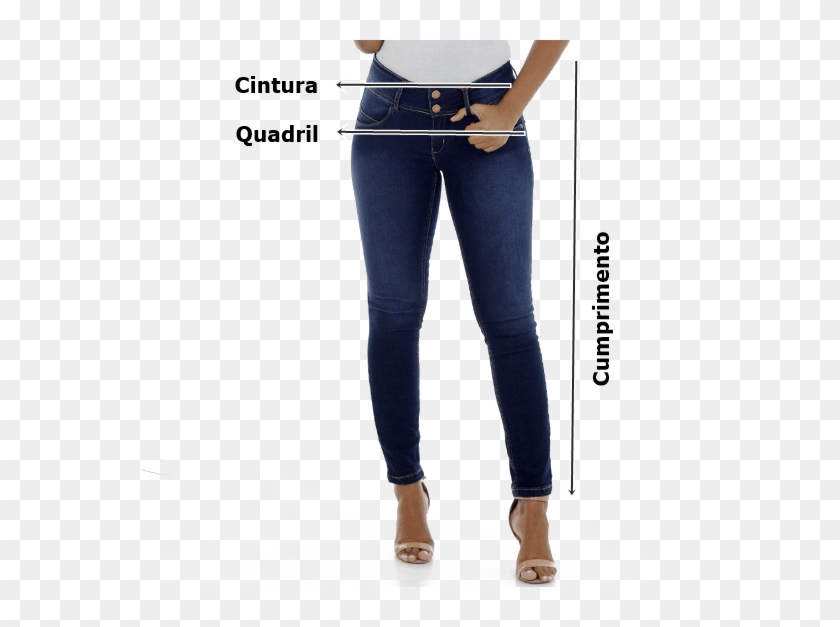 Porque Comprar A Calça Jeans Cigarrete Da Handara - High Heels Clipart