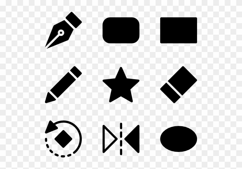 Vector Editing Tools - Graphic Design Clipart