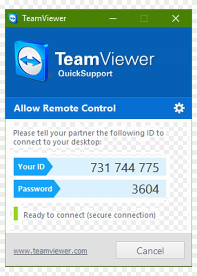 This Will Start Teamviewer And Display An Id And Password - Teamviewer Icon Clipart