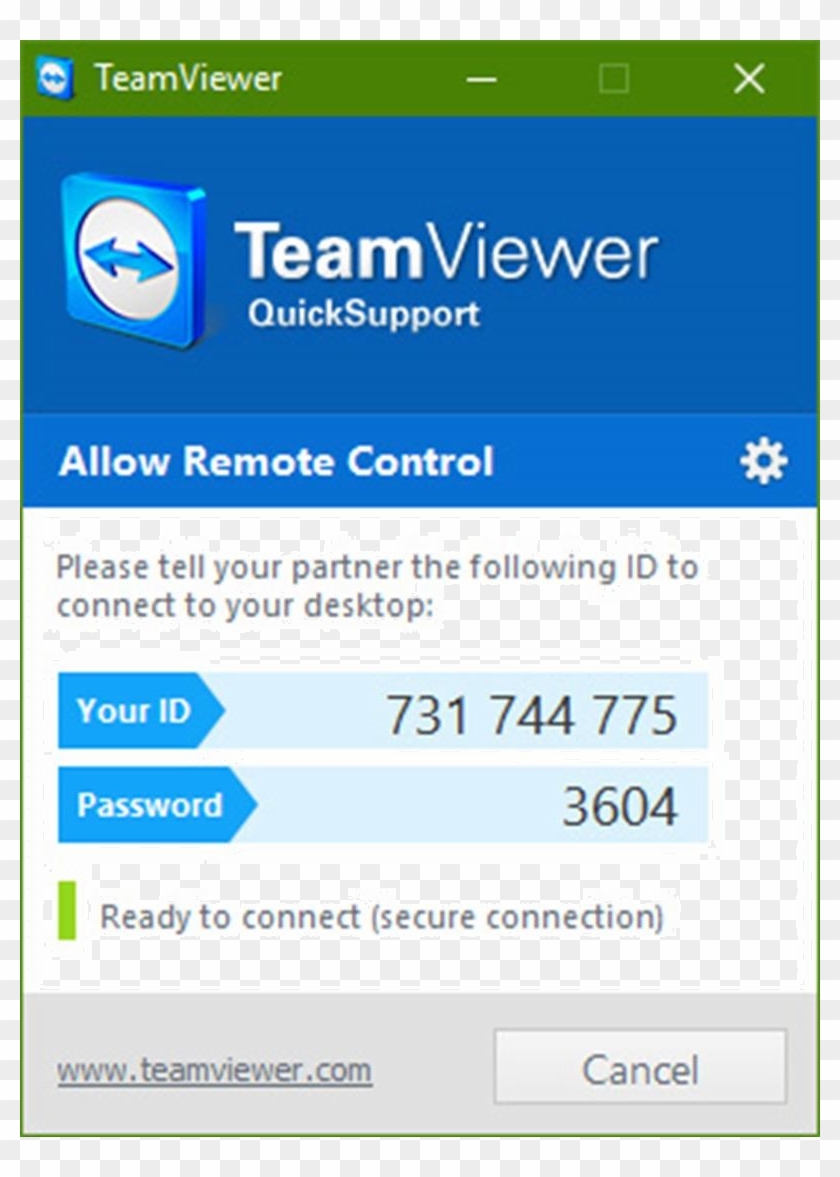 This Will Start Teamviewer And Display An Id And Password - Teamviewer Icon Clipart #4891795