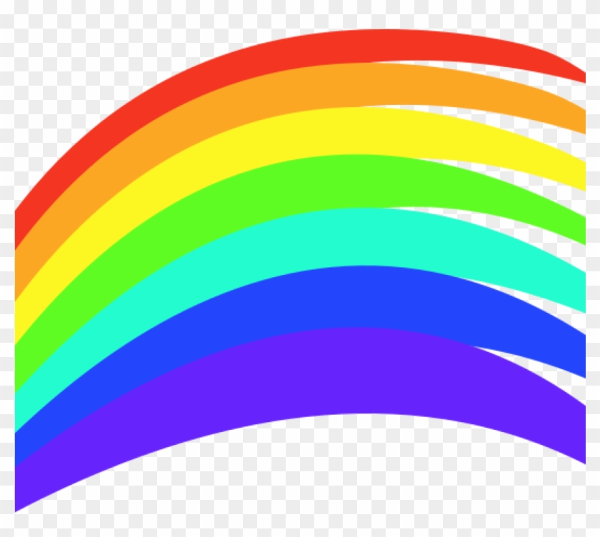 Rainbow Clipart Free Free Rainbow Clipart Animated - Circle - Png Download