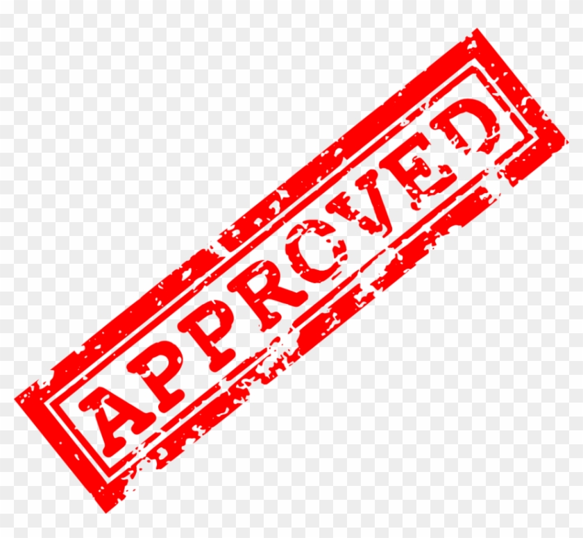 Vector Library Red Approved Png Free Images Toppng - Transparent Background Rejected Stamp Clipart