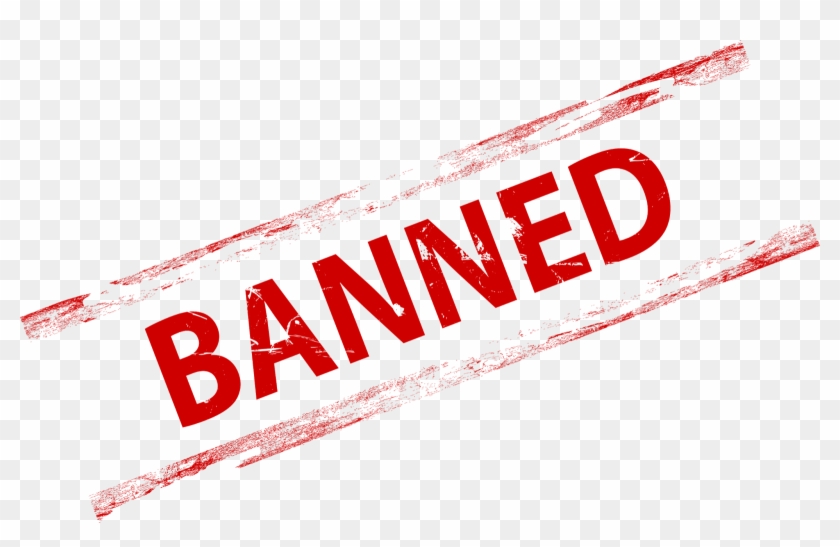Banned Png Stamp Transparent - Reject Life Clipart #4892413