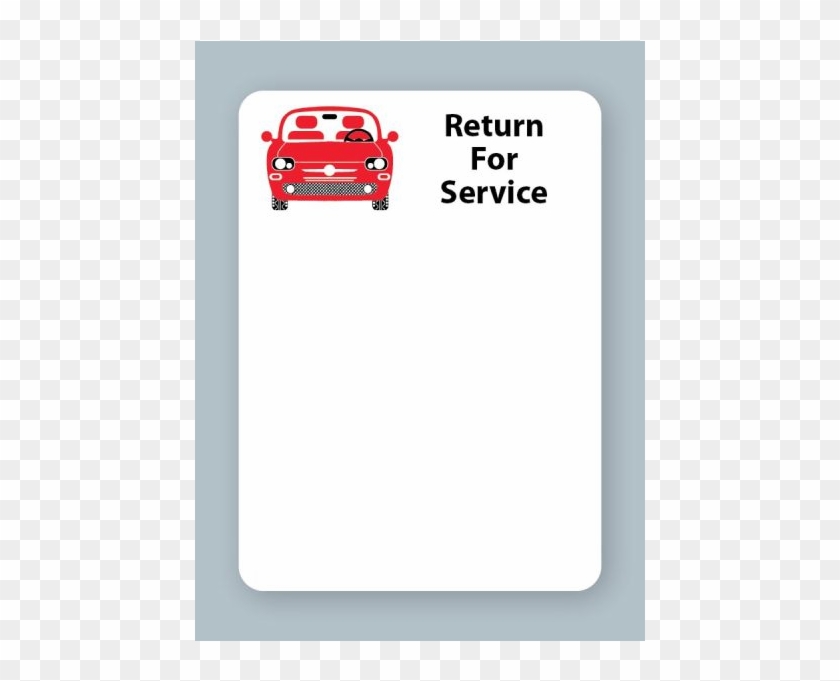Printer Compatible Generic Red Car Return For Service - Chrysler Pt Cruiser Clipart
