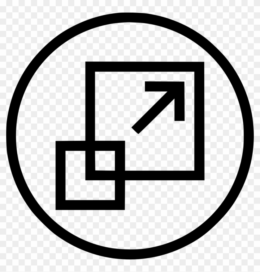 Scaletool Tool Scale Reshape Expand Png Icon - Scale Tool Illustrator Icon Clipart #4892794